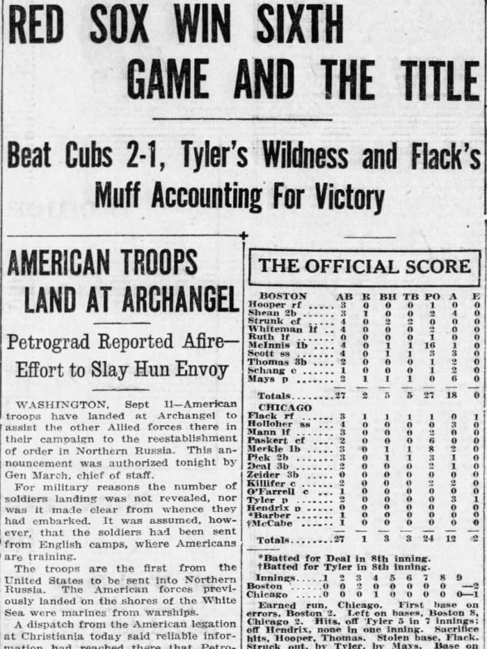 Newspaper clipping from The Boston Globe.